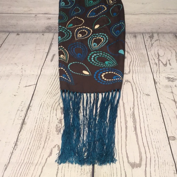 Chocolate & Mint Scarf - Picture 5 of 7